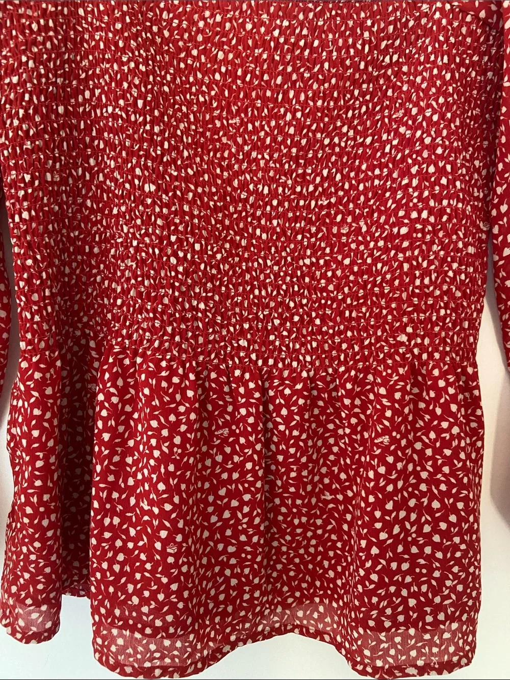 Madewell flattering red